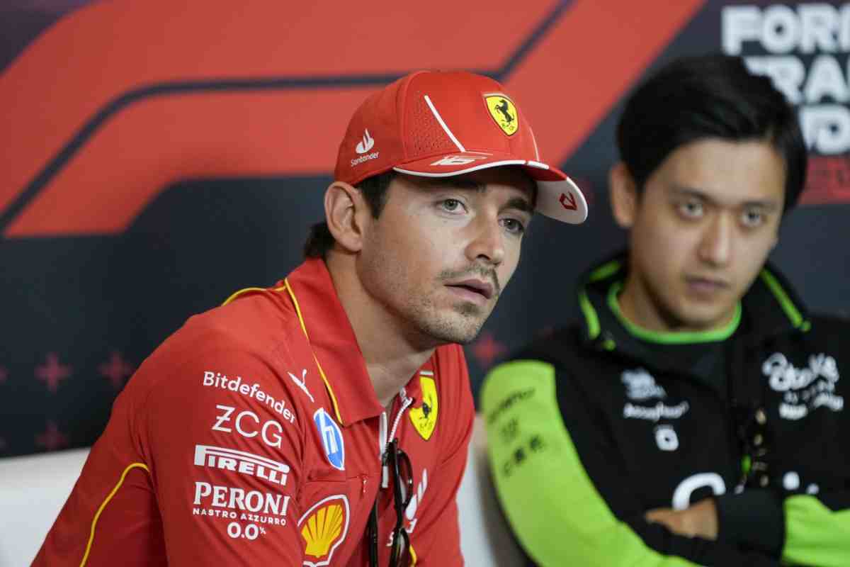 Ahi Leclerc: la sanzione del ferrarista e le conseguenze