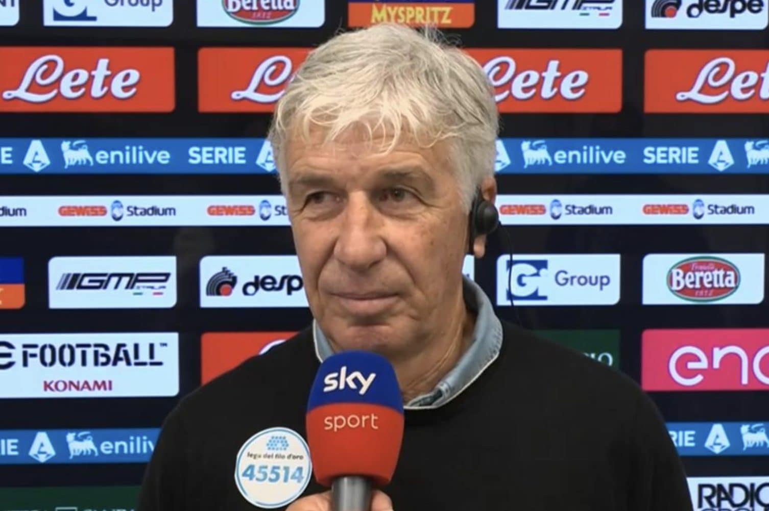 Gasperini svela i problemi del calcio italiano: cosa spera di vedere in TV?