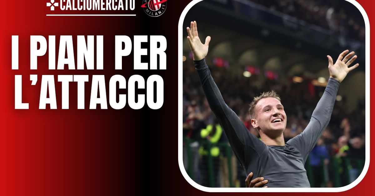 Calciomercato Milan – Il futuro attacco con Camarda, Bonny e Gimenez: chi sarà il protagonista?