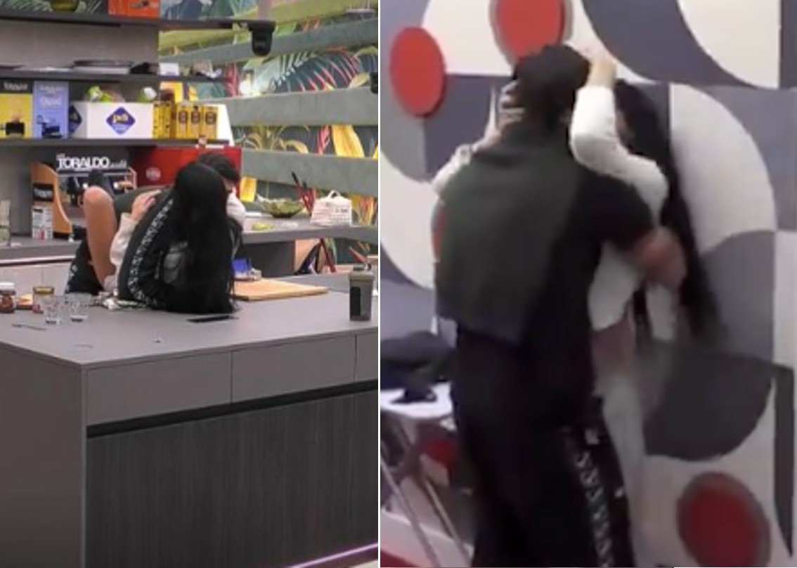 Al Grande Fratello: Shaila Gatta e Lorenzo Spolverato travolti dalla passione! La fuga bollente in magazzino