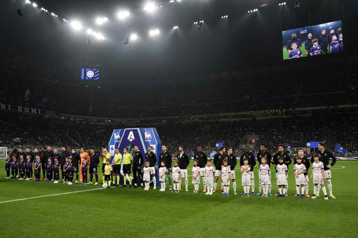 Accaduto prima di Inter-Juve: polizia interviene prima della partita.