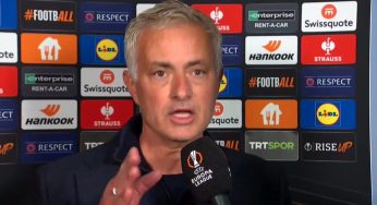 Mourinho svela l’incredibile battuta dell’arbitro: geniale reazione del tecnico!