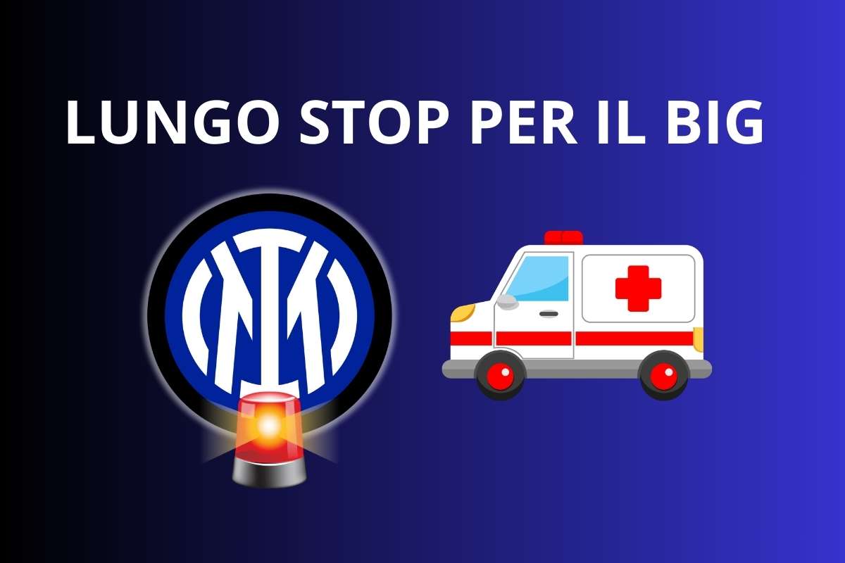 Si infortuna il big: la notizia riguarda l'Inter