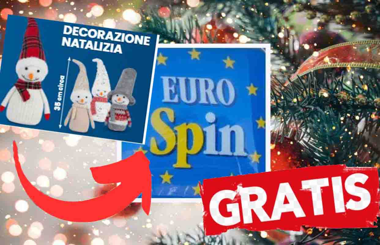 Eurospin regala un pupazzo di Natale per te: scopri come ottenerlo gratuitamente!