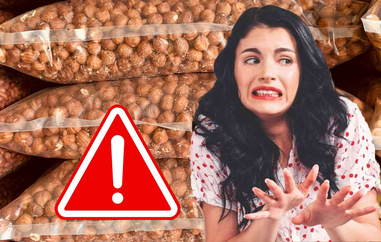 Le peggiori nocciole mai viste: muffa e insetti vivi! Scopri chi è tra i peggiori del test.