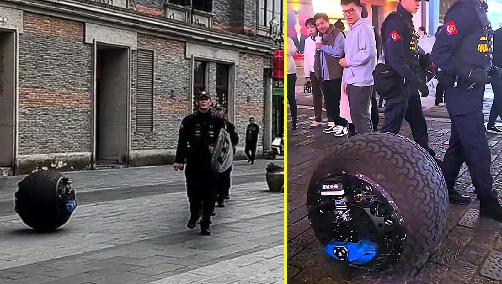 Scopri il mistero di RT-G, il primo robot-poliziotto sferico che sorveglia le strade cinesi