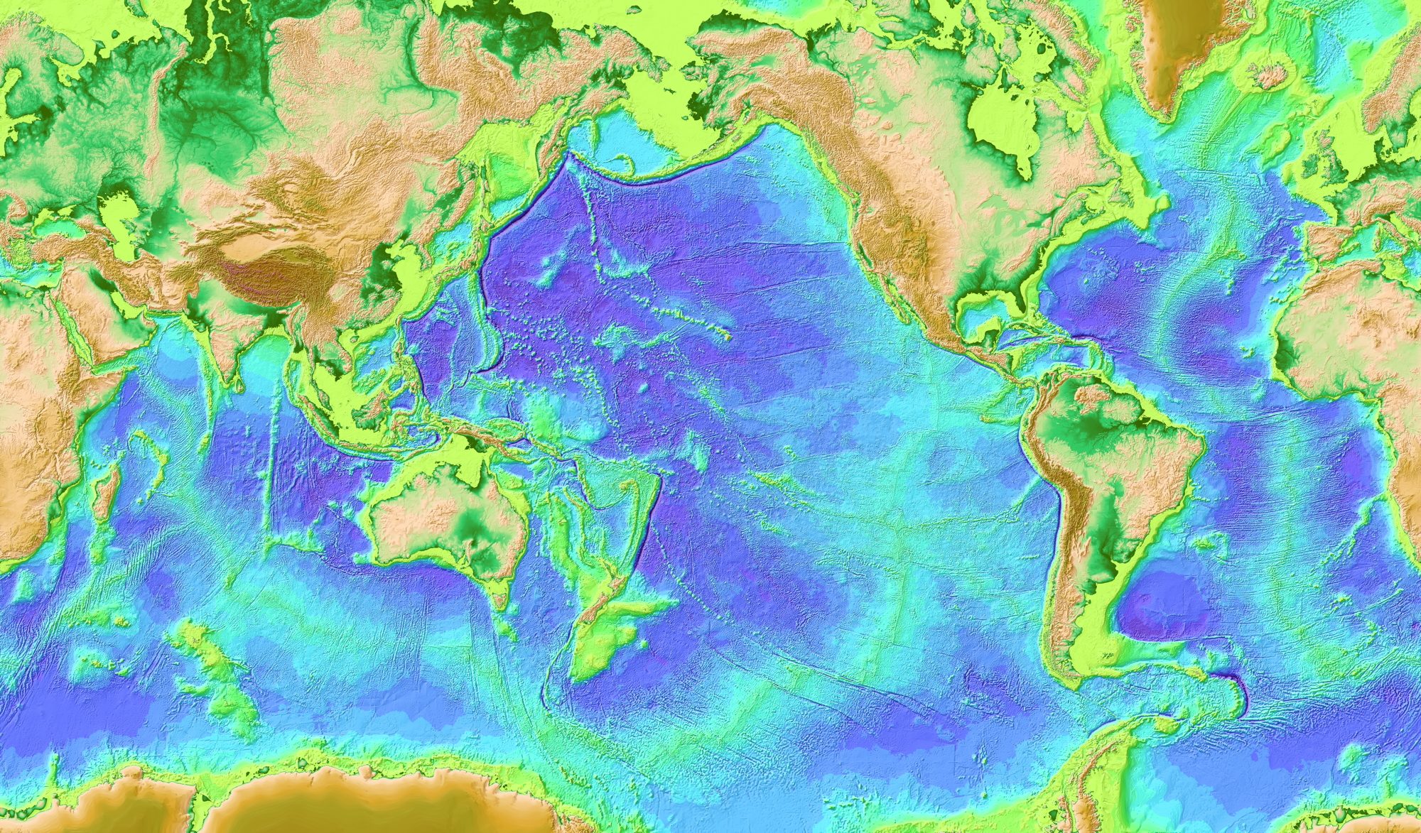 La nuova mappa dettagliata dei fondali oceanici grazie al satellite SWOT della NASA: scopri i segreti degli abissi marini!