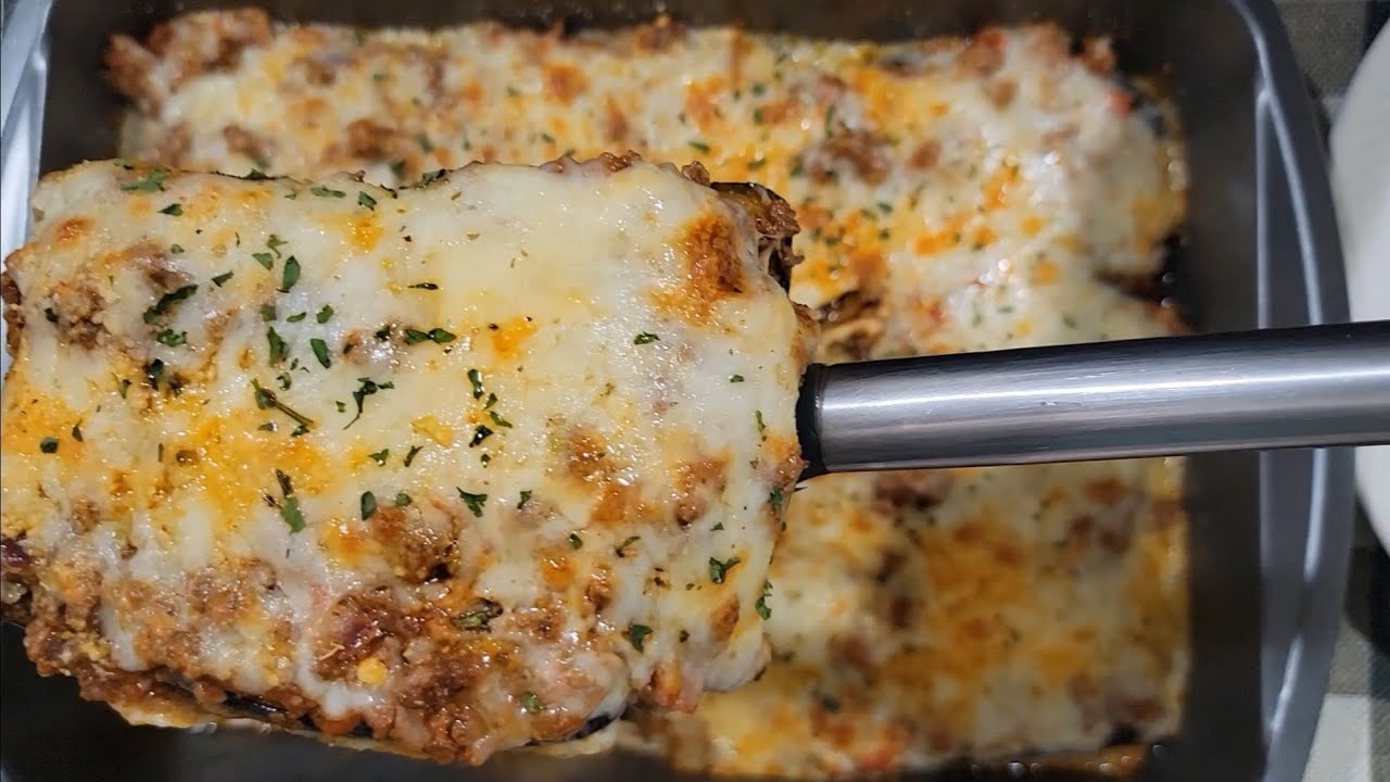 Sparisce in un istante: la lasagna di melanzane dietetica che fa invidia a tutti! Solo 400 Kcal!